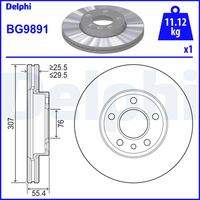 DELPHI BG9891 Bremsscheibe