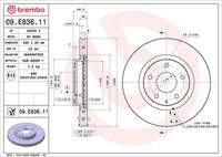 BREMBO 09E83611 Bremsscheibe