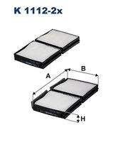 FILTRON K11122X Filter, Innenraumluft
