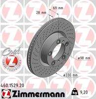 ZIMMERMANN 460152920 Bremsscheibe
