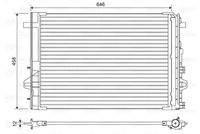 VALEO 814035 Kondensator, Klimaanlage