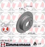 ZIMMERMANN 400364420 Bremsscheibe