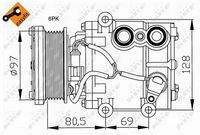 NRF 32401 Kompressor, Klimaanlage