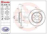 BREMBO 08913910 Bremsscheibe