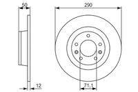 BOSCH 0986479311 Bremsscheibe