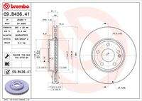 BREMBO 09B43641 Bremsscheibe