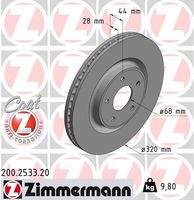 ZIMMERMANN 200253320 Bremsscheibe