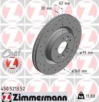 ZIMMERMANN 450521352 Bremsscheibe