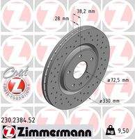ZIMMERMANN 230238452 Bremsscheibe