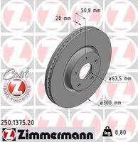 ZIMMERMANN 250137520 Bremsscheibe