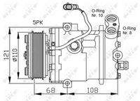 NRF 32197 Kompressor, Klimaanlage