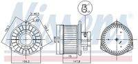NISSENS 87531 Innenraumgebläse