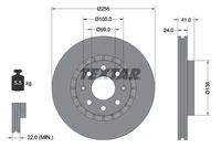 TEXTAR 92263303 Bremsscheibe