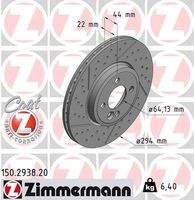 ZIMMERMANN 150293820 Bremsscheibe