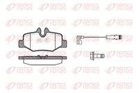 REMSA 111002 Bremsbelagsatz, Scheibenbremse