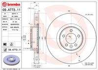 BREMBO 09A77311 Bremsscheibe