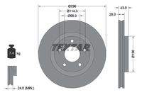 TEXTAR 92167403 Bremsscheibe