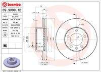 BREMBO 09908010 Bremsscheibe