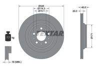 TEXTAR 92343303 Bremsscheibe
