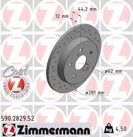 ZIMMERMANN 590282952 Bremsscheibe