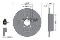 TEXTAR 92099403 Bremsscheibe