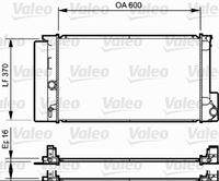 VALEO 735250 Kühler, Motorkühlung