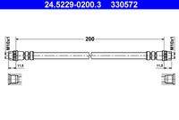 ATE 24522902003 Bremsschlauch