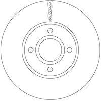 TRW DF6898 Bremsscheibe