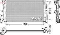 DENSO DRM05118 Kühler, Motorkühlung