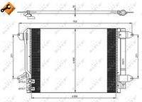 NRF 350028 Kondensator, Klimaanlage