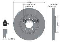 TEXTAR 92287103 Bremsscheibe