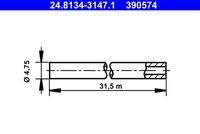 ATE 24813431471 Bremsleitung