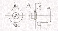 MAGNETI MARELLI 063731615010 Generator