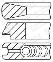 GOETZE ENGINE 0811440040 Kolbenringsatz