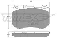 TOMEX Brakes TX1851 Bremsbelagsatz, Scheibenbremse
