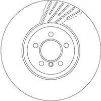 TRW DF6613S Bremsscheibe