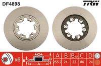 TRW DF4898 Bremsscheibe