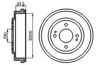 BOSCH 0986477081 Bremstrommel