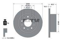 TEXTAR 92157600 Bremsscheibe