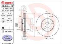 BREMBO 09946411 Bremsscheibe