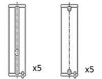 FAI AutoParts BM1034STD Kurbelwellenlager