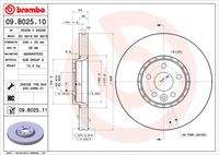 BREMBO 09B02511 Bremsscheibe