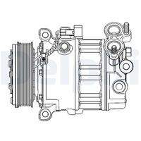 DELPHI CS20512 Kompressor, Klimaanlage