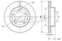 TOMEX Brakes TX7070 Bremsscheibe