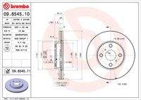 BREMBO 09854511 Bremsscheibe