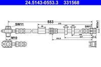ATE 24514305533 Bremsschlauch