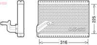 DENSO DEV21003 Verdampfer, Klimaanlage