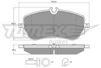 TOMEX Brakes TX1914 Bremsbelagsatz, Scheibenbremse