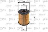 VALEO 586528 Ölfilter