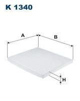 FILTRON K1340 Filter, Innenraumluft
